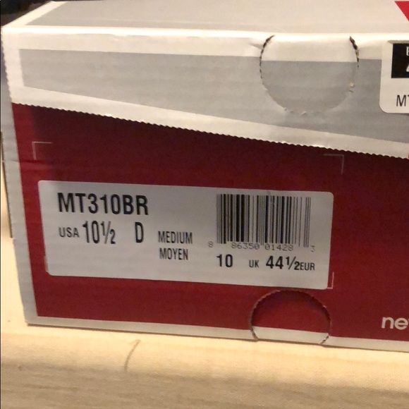 New Balance trail running shoes. MT310BR - Picture 4 of 5